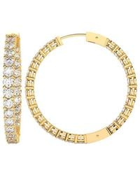 Diamond Select Cuts - 14K 10.00 Ct. Tw. Diamond Earrings - Lyst