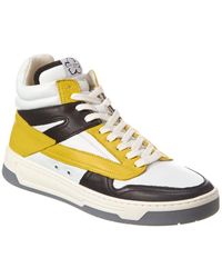 Ted Baker - Leyroy Leather High-Top Sneaker - Lyst