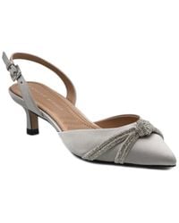 Adrienne Vittadini - Sabriel Satin Pump - Lyst