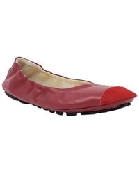 Madison Maison - Calf Hair Leather Ballet - Lyst