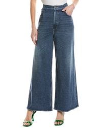 Rag & Bone - Miramar Sofie High-Rise Ankle Grove Wide Leg Jean - Lyst