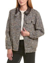 Sam Edelman - Zip Front Jacket - Lyst