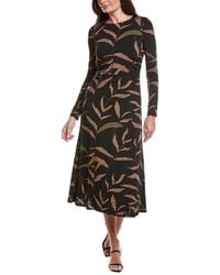 Julia Jordan - Print Midi Dress - Lyst