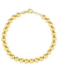 HAWLEY ST - 14K Bead Bracelet - Lyst