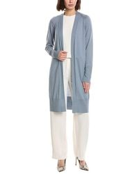 Lafayette 148 New York - Open Front Cashmere & Silk-Blend Cardigan - Lyst