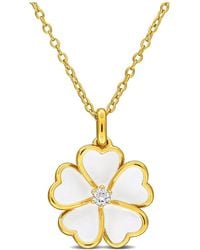Rina Limor - 0.08 Ct. Tw. Topaz Pendant - Lyst