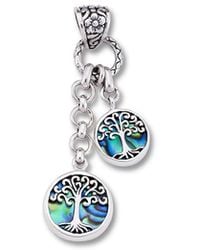 Samuel B. - Silver Abalone Tree Of Life Pendant - Lyst