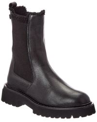 Ferragamo - Oderico Leather Boot - Lyst