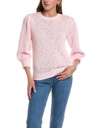 Design History - Elbow Puff Sleeve Pullover - Lyst