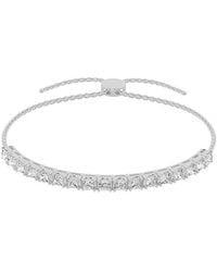 Lab Grown Diamonds - 14K 2.00 Ct. Tw. Lab Grown Diamond Tennis Bolo Bracelet - Lyst