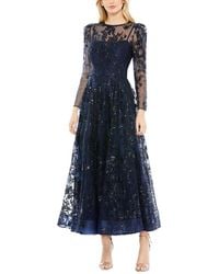 Mac Duggal - Embroidered A-Line Gown - Lyst
