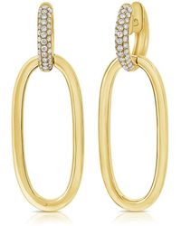 Sabrina Designs - 14k 0.91 Ct. Tw. Diamond Link Earrings - Lyst