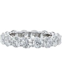 Diana M. Jewels - Fine Jewelry 18k 5.00 Ct. Tw. Diamond Eternity Ring - Lyst