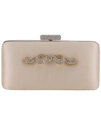 Badgley Mischka - Lexi Silk Clutch - Lyst