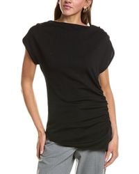 Kenneth Cole - Asymmetrical Drape Top - Lyst