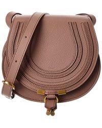 Chloé - Marcie Small Leather Saddle Bag - Lyst