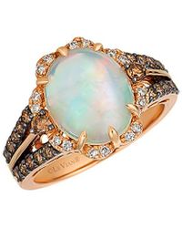 Le Vian - 14k Rose Gold 2.82 Ct. Tw. Diamond & Opal Ring - Lyst