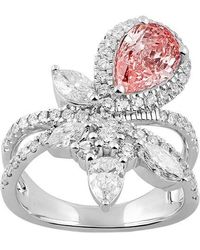 Brilliant Bloom - 14K 3.00 Ct. Tw. Lab-Grown Diamond Ring - Lyst