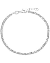 Sterling Forever - Rhodium Plated Christina Bracelet - Lyst