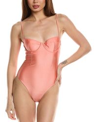 Jonathan Simkhai - Fara Bustier One-Piece - Lyst