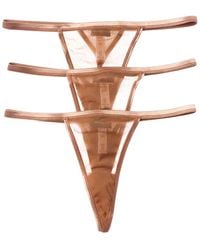 Cosabella - 3Pk Soire Confidence G-String - Lyst