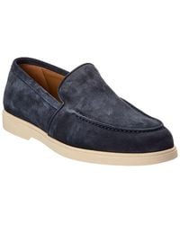 Bruno Magli - Etna Suede Loafer - Lyst