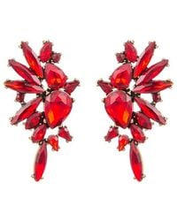 Eye Candy LA - Art Gala Crystal Drop Earrings - Lyst