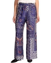 Johnny Was - Keoki Silk-Blend Pant - Lyst