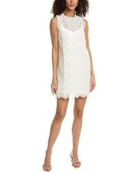 Ted Baker - Crochet Lace Shift Dress - Lyst