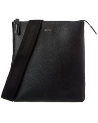 BOSS - Moonstruck Leather Envelope Bag - Lyst