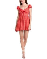 Saltwater Luxe - Printed Mini Dress - Lyst
