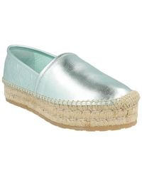 Ferragamo - Tim Ganem Leather Espadrille - Lyst