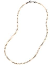 Savvy Cie - Silver Choker Necklace - Lyst