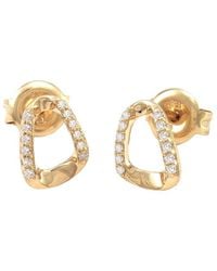 Diamond Select Cuts - 14K 0.07 Ct. Tw. Diamond Earrings - Lyst