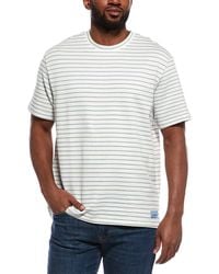 Scotch & Soda - Seersucker Texture Stripe T-Shirt - Lyst