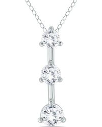 True Diamond - 14k 0.96 Ct. Tw. Diamond Necklace - Lyst