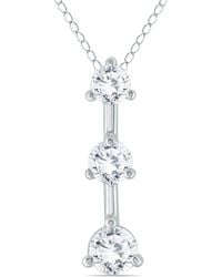 True Diamond - 14k 0.96 Ct. Tw. Diamond Necklace - Lyst