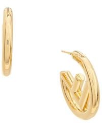 Fendi - F Is Earrings - Lyst