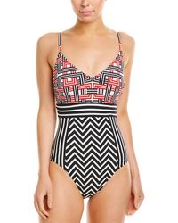 Gottex Retro Chic One-piece - Red