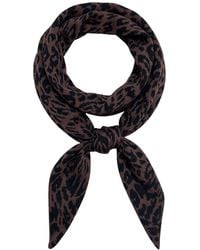 Nicole Miller - Jacquard Paisley Triangle Scarf - Lyst