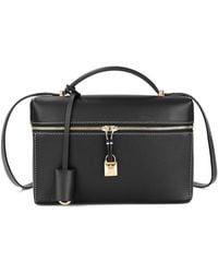 Tiffany & Fred Paris - Chic Lockbox Leather Shoulder Bag - Lyst