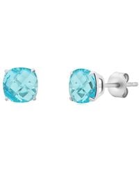 MaxColor - 4.10 Ct. Tw. Swiss Topaz Studs - Lyst