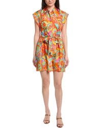 FLORA BEA NYC - Camy Silk Mini Dress - Lyst