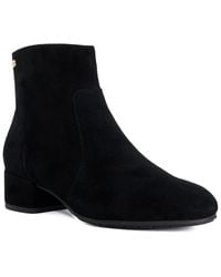 Dune - Pardys Suede Bootie - Lyst
