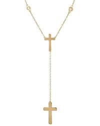 Diamond Select Cuts - 0.03 Ct. Tw. Diamond 14K Necklace - Lyst