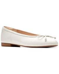 Clarks - Fawna Lily Leather Ballet Flat - Lyst