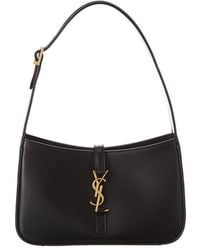 Saint Laurent - Le 5 A 7 Smooth Leather Hobo Bag - Lyst