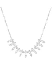 Electric Picks - Plated Cz Fantasia Necklace - Lyst