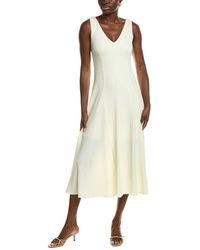 Rag & Bone - Lou V-Neck Midi Dress - Lyst