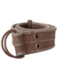Dolce & Gabbana - Leather Logo Sling Cintura Buckle Belt - Lyst